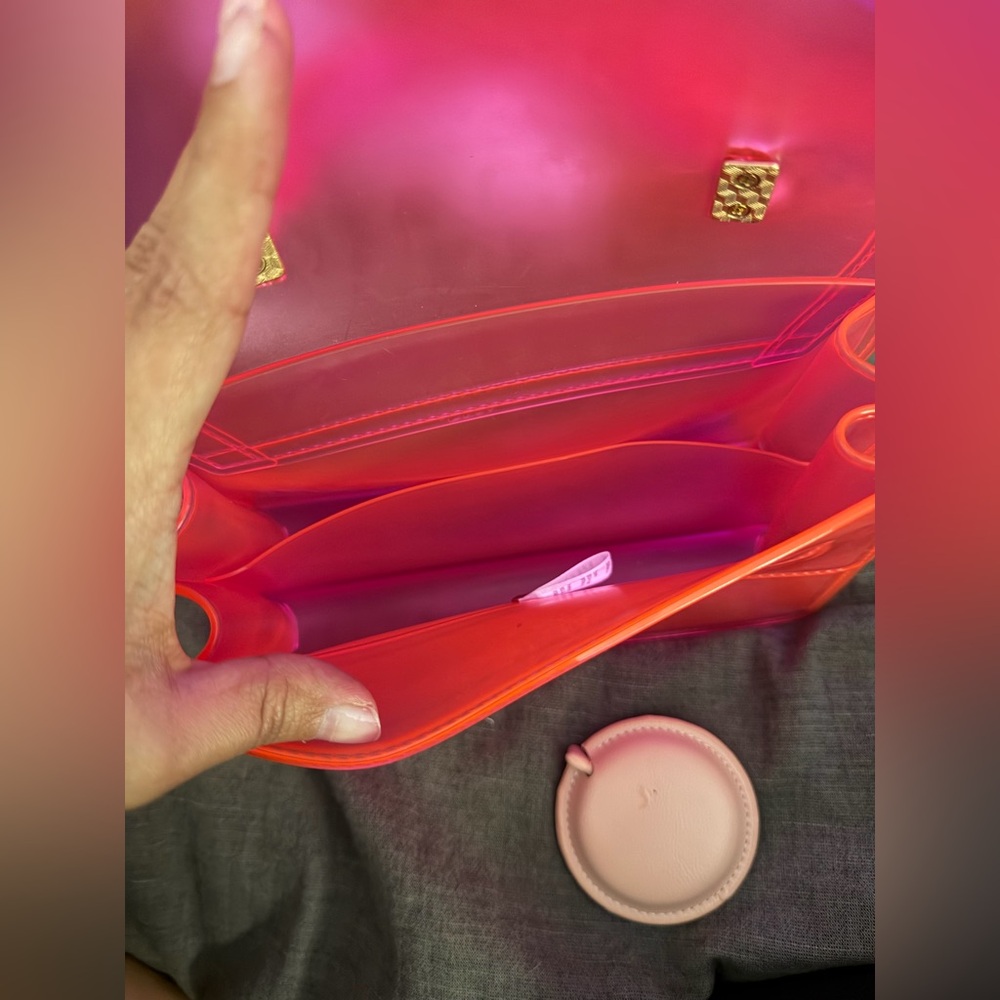 Pink Jelly Top-Handle & Crossbody Bag - Picture 4 of 7
